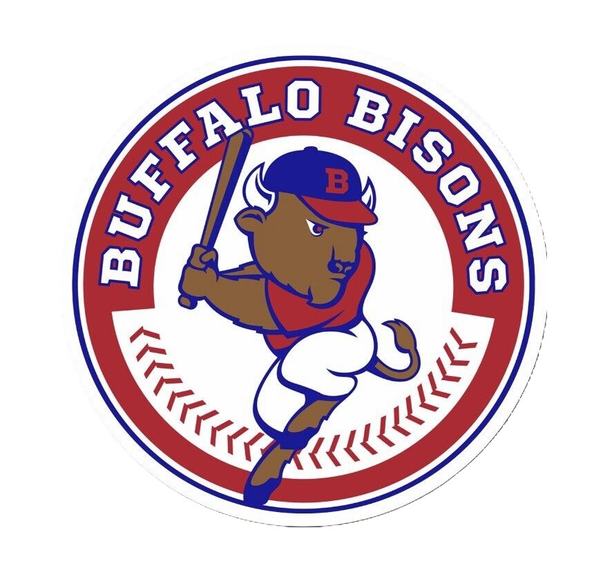 A logo of a buffalo bison Description automatically generated